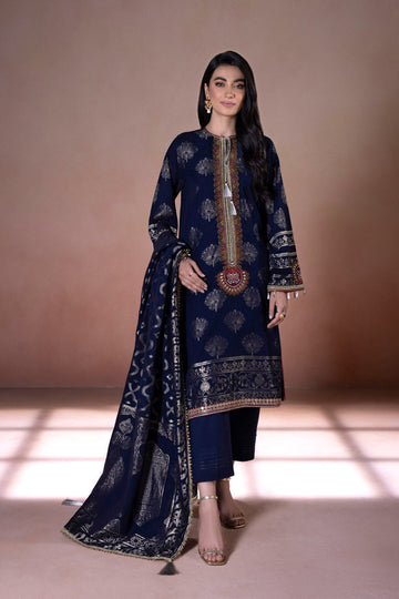 Sapphire U3E CL22V5 7 3 Piece Embroidered Jacquard Suit Intermix Collection 2022 Online Shopping